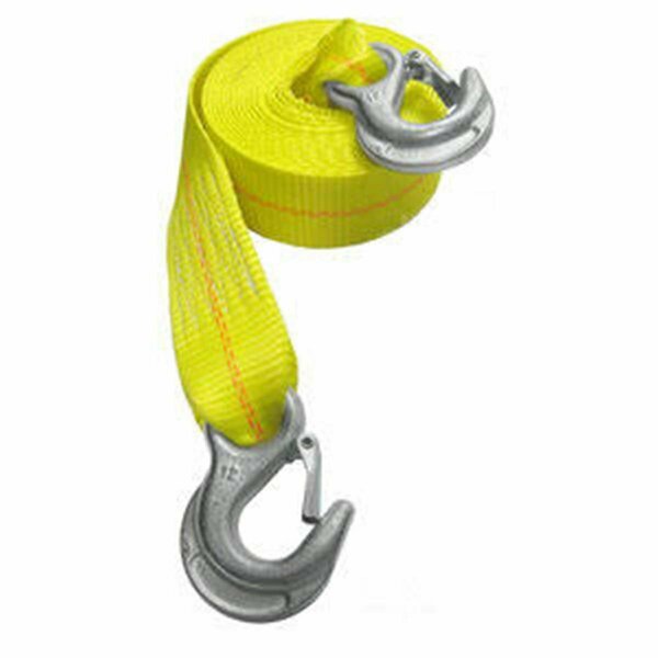 Homepage 15 ft. Tow Strap - Yellow - 15 ft. HO3299786